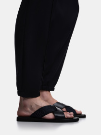 Шлёпанцы Emporio Armani модель X4P124-XN787-MB007 Фото