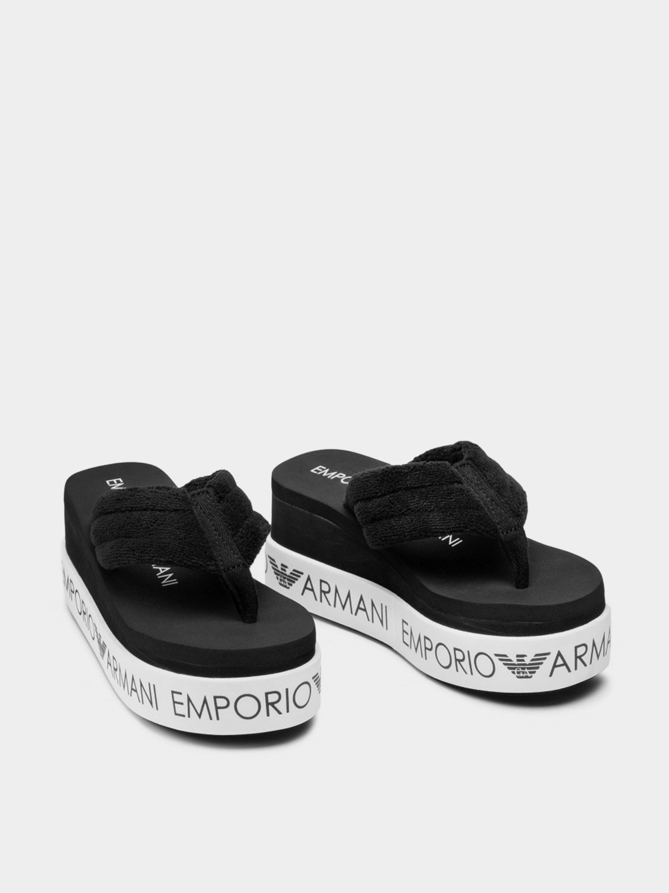 Шлёпанцы Emporio Armani модель X3QS07-XM764-N611 Фото