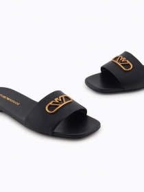 Шлёпанцы Emporio Armani модель X3P846-XF271-00002 Фото