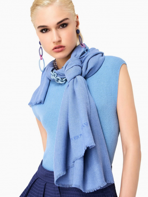 Шарфы и платки Emporio Armani модель 635297-3F322-06730 Фото