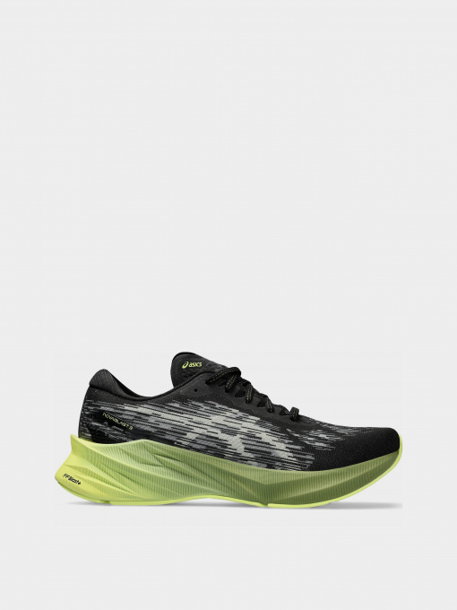 Кроссовки Asics Novablast 3 модель 1011B458-005 Чорний, зелений Фото