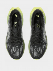 Кроссовки Asics Novablast 3 модель 1011B458-005 Чорний, зелений Фото