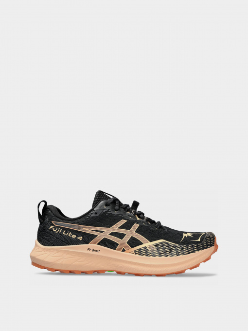 Кросівки Asics Fuji Lite 4 модель 1012B514-001 Чорний, персиковий Фото