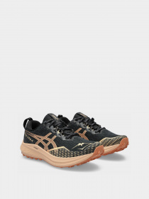 Кросівки Asics Fuji Lite 4 модель 1012B514-001 Чорний, персиковий Фото