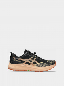 Кросівки Asics Fuji Lite 4 модель 1012B514-001 Чорний, персиковий Фото