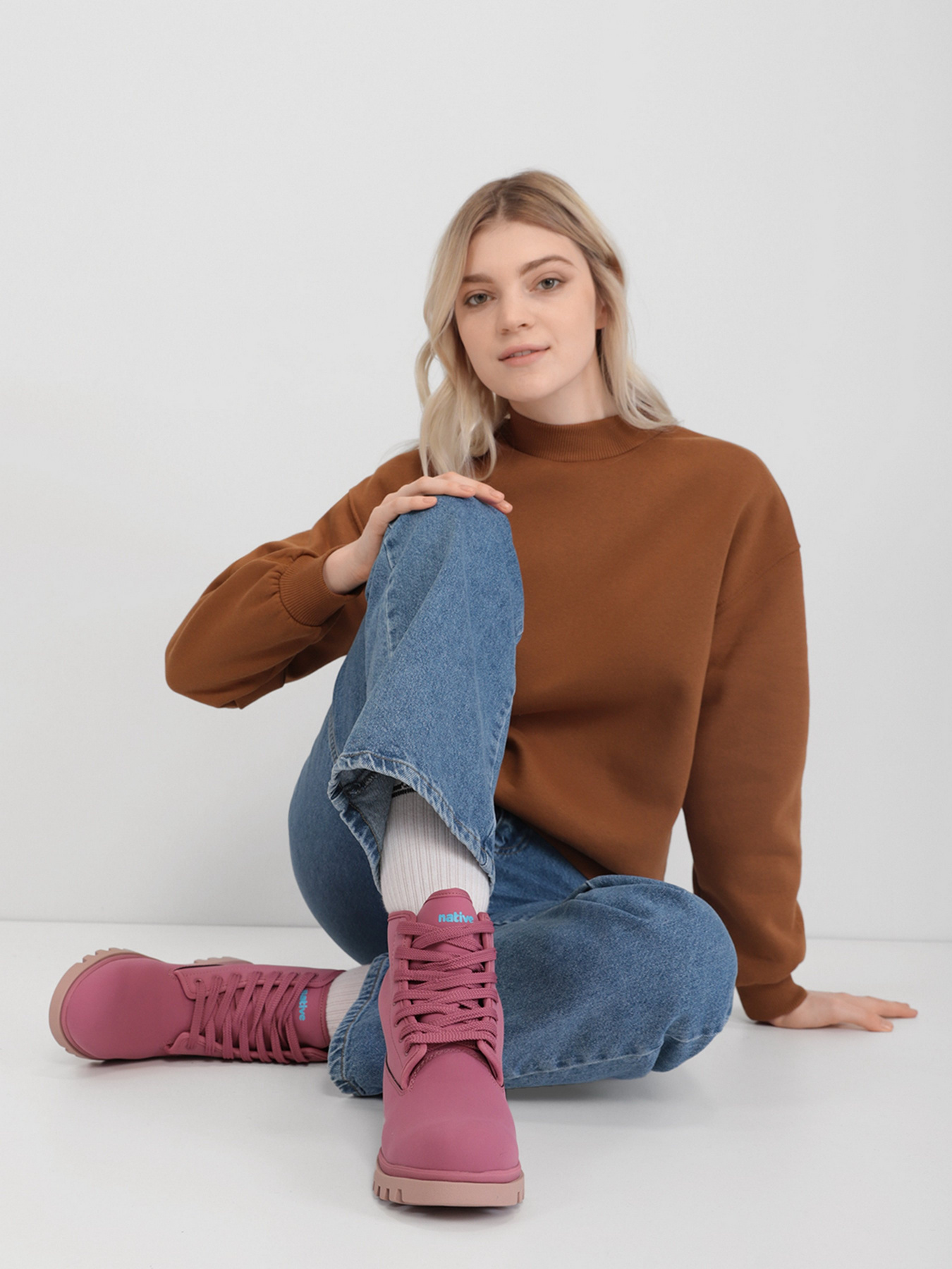 Ботинки и сапоги Native Johnny TrekLite Bloom модель 41108356-5821 Ботинки и сапоги Native Johnny TrekLite Bloom модель 41108356-5821 Фото
