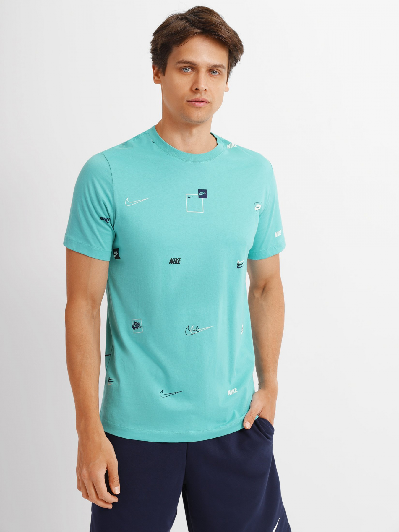 Футболки и поло NIKE Sportswear модель DN5246-392 Футболки и поло NIKE Sportswear модель DN5246-392 Фото