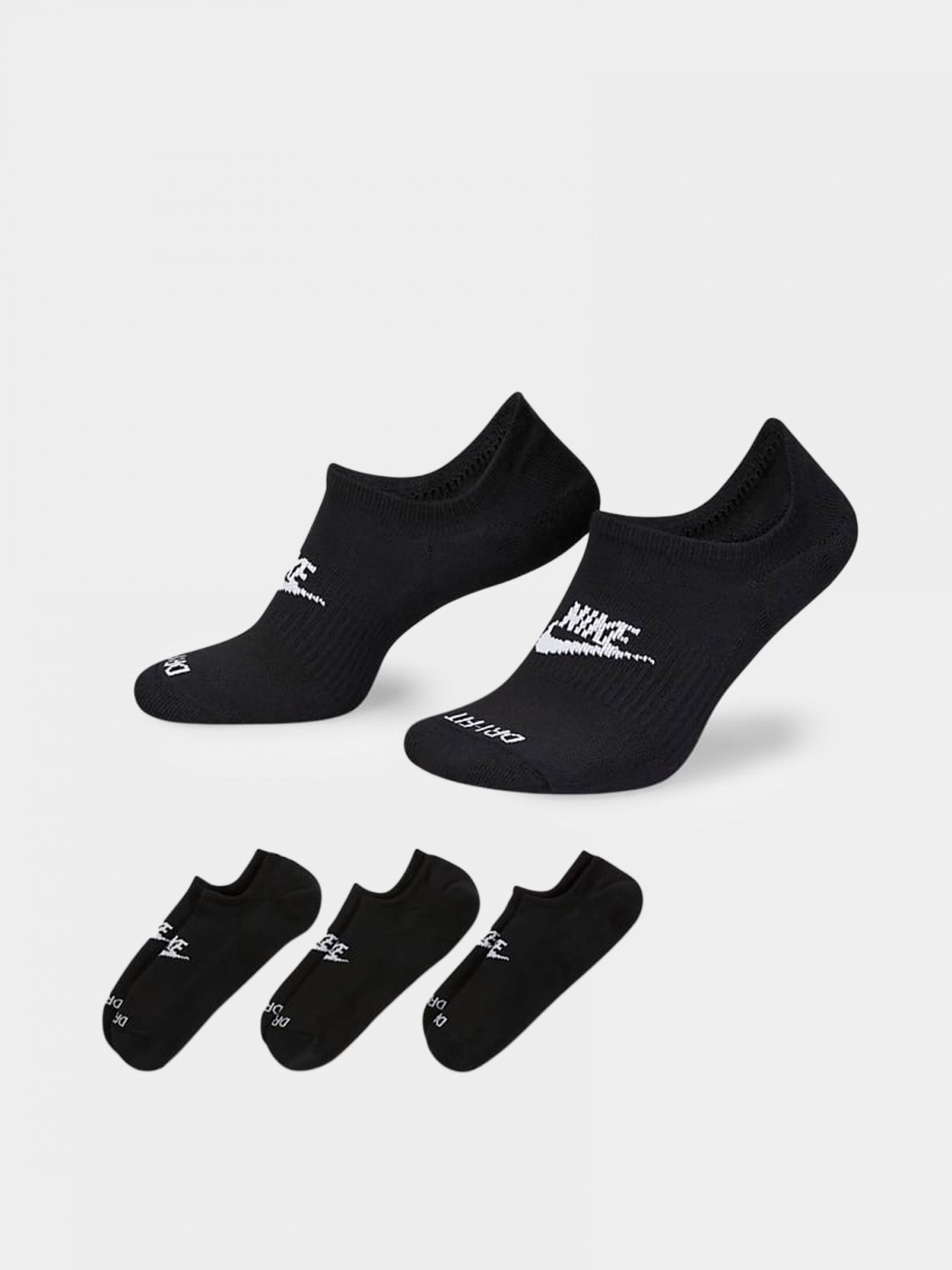 Шкарпетки та гольфи NIKE Everyday Plus Cushioned модель DN3314-010 Фото