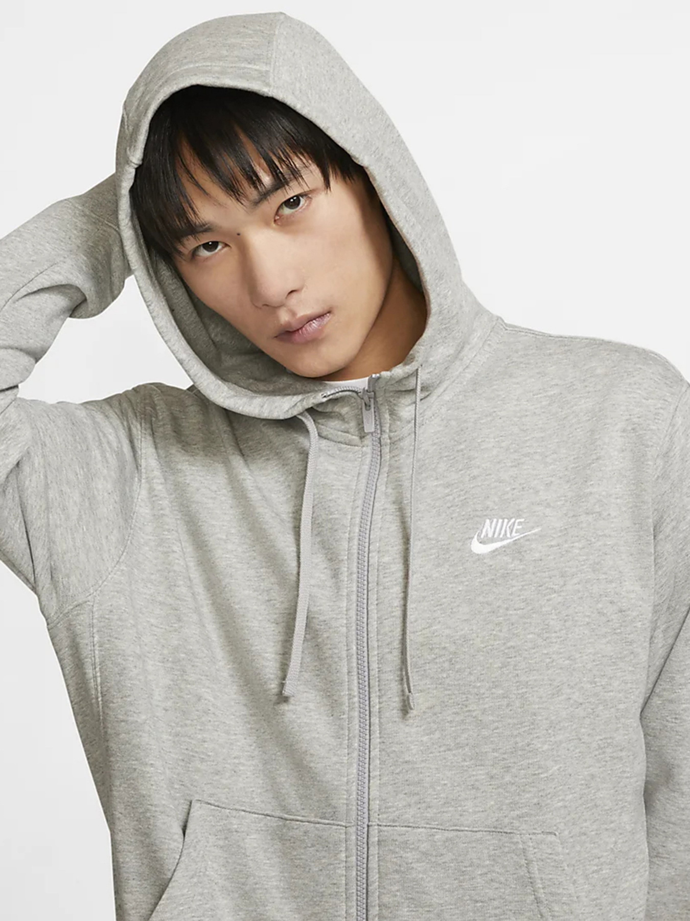 Худи и свитшоты NIKE NSW CLUB HOODIE FZ FT модель BV2648-063 Фото
