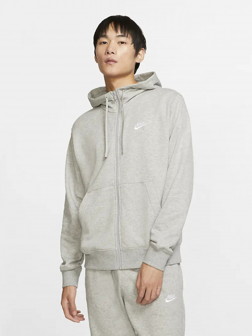 Худі та світшоти NIKE NSW CLUB HOODIE FZ FT модель BV2648-063 Фото