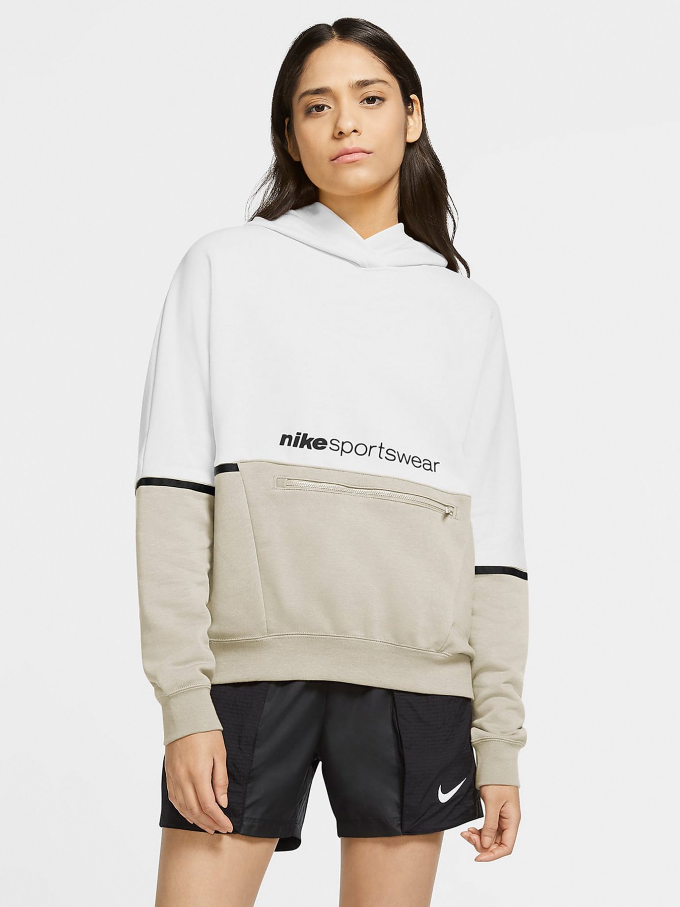 Худи и свитшоты NIKE ARCHIVE REMIX модель CU6399-100 Фото