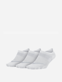 Носки и гольфы NIKE EVERYDAY PLUS LTWT FOOTIE модель SX5277-101 Фото