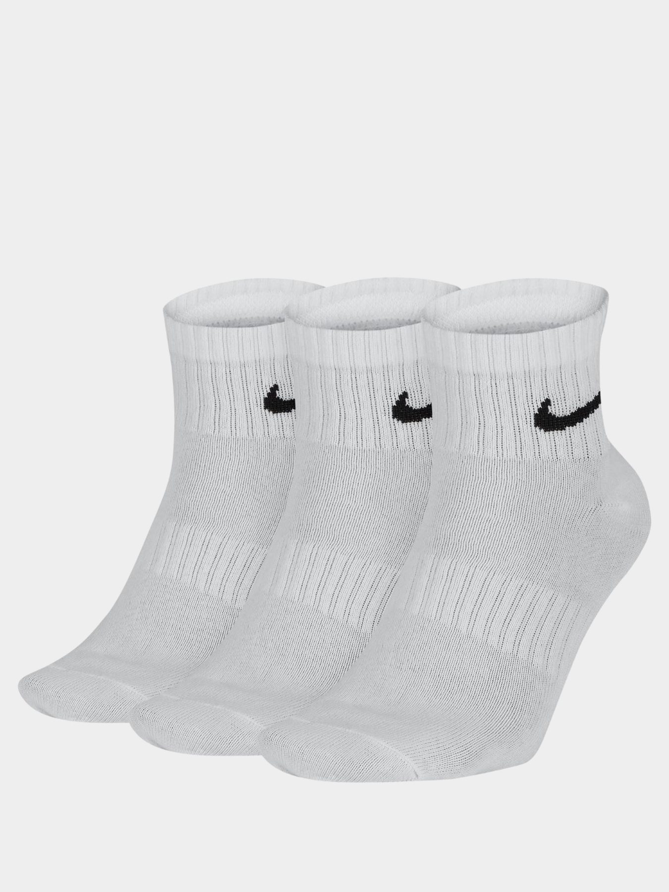 Носки и гольфы NIKE Everyday Lightweight Ankle модель SX7677-100 Фото