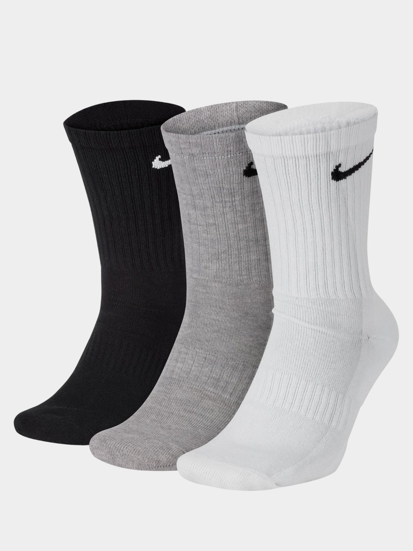 Носки и гольфы NIKE Everyday Cushion Crew модель SX7664-901 Фото