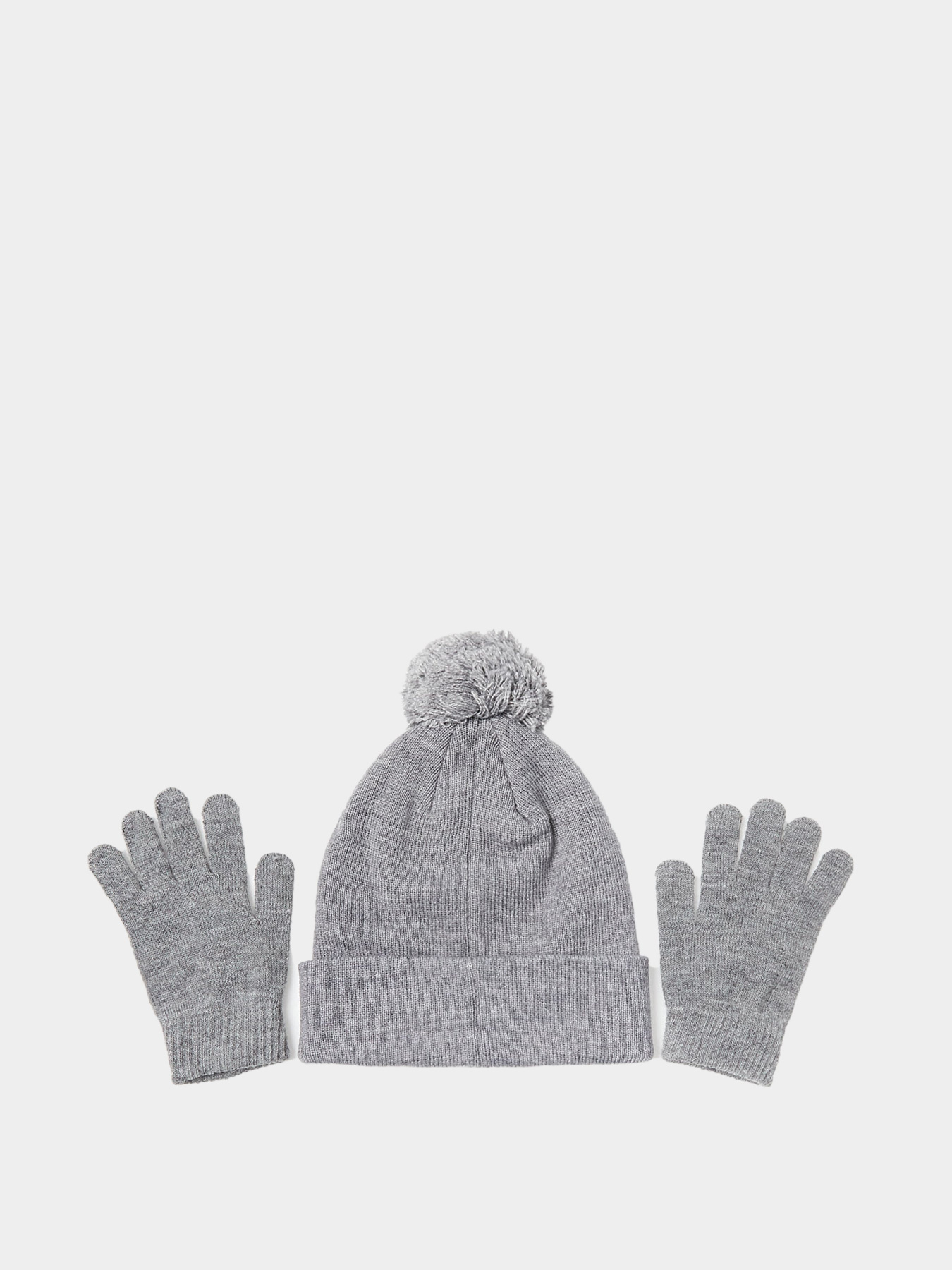 Шапки та кепки NIKE  Jan Hbr Pom Beanie Set модель 8A0576-GEH Фото