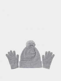 Шапки та кепки NIKE  Jan Hbr Pom Beanie Set модель 8A0576-GEH Фото