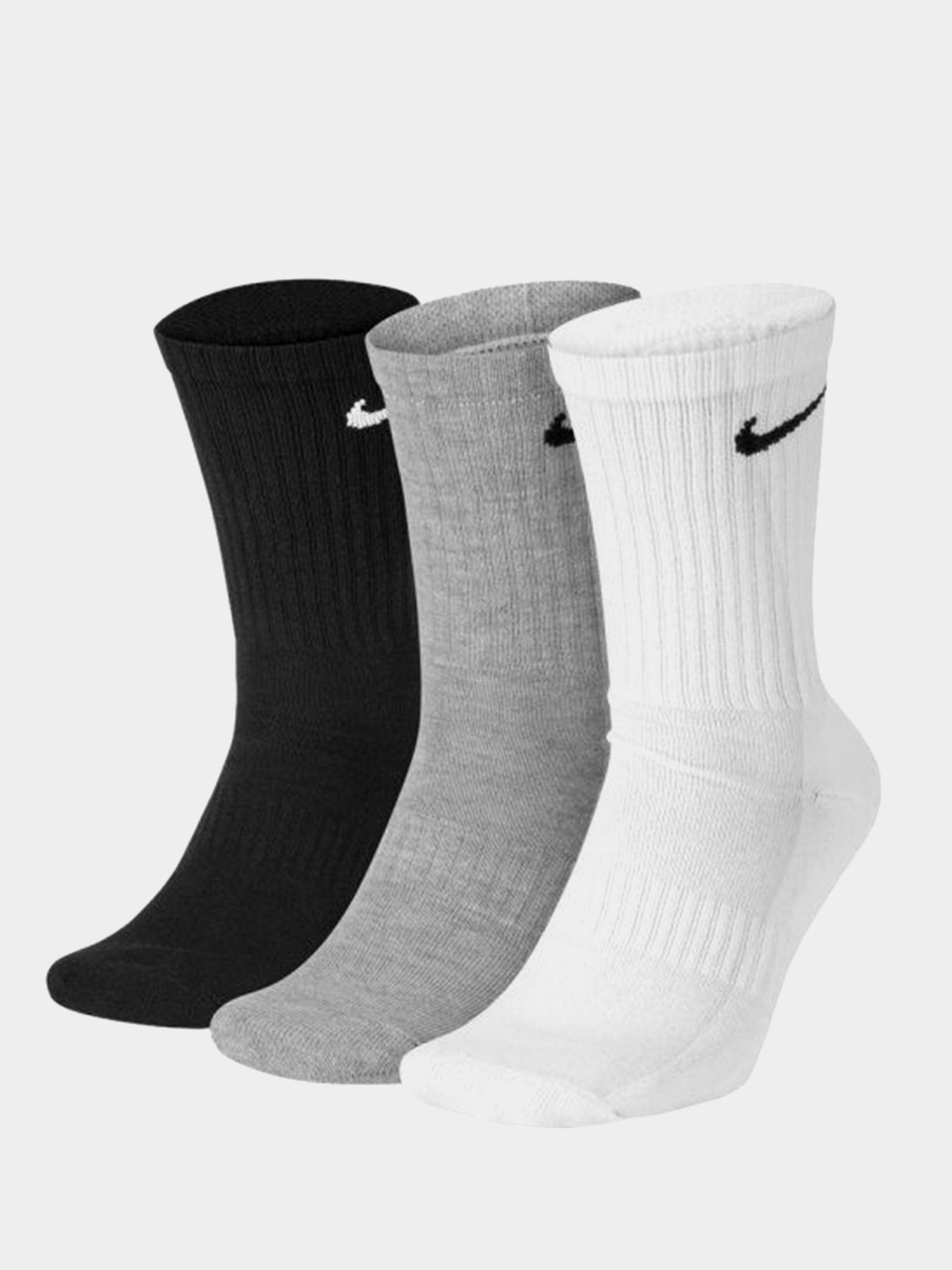 Носки и гольфы NIKE Everyday Lightweight Crew модель SX7676-901 Фото