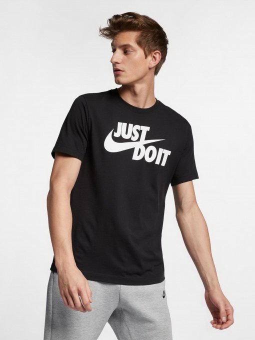 Футболки і поло NIKE NSW TEE JUST DO IT SWOOSH модель AR5006-011 Фото