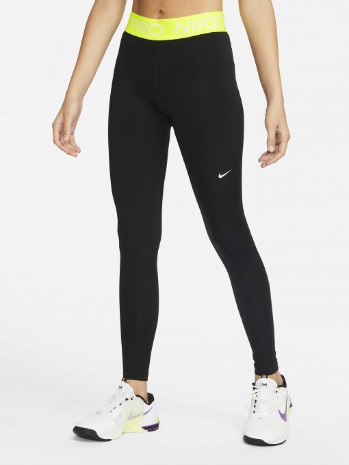 Брюки NIKE NIKE PRO MID-RISE модель CZ9779-013 Фото