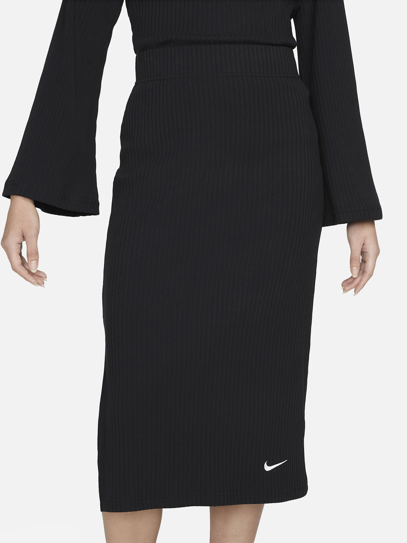 Спідниці NIKE Ribbed Jersey модель DV7956-010 Фото