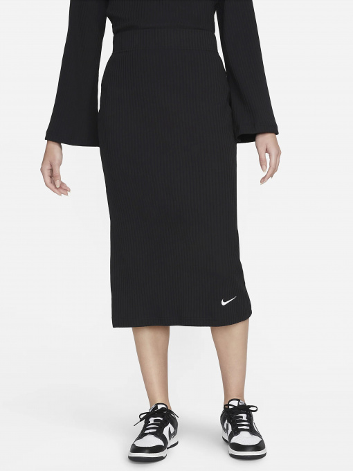 Спідниці NIKE Ribbed Jersey модель DV7956-010 Фото