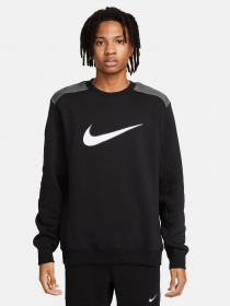 Худі та світшоти NIKE Sportswear Club Fleece Crew модель FN0245-010 Фото