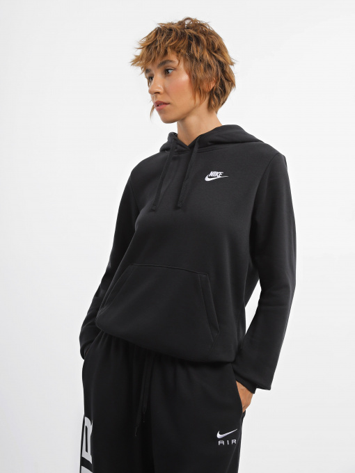Худі та світшоти NIKE Sportswear Club Fleece модель DQ5793-010 Фото
