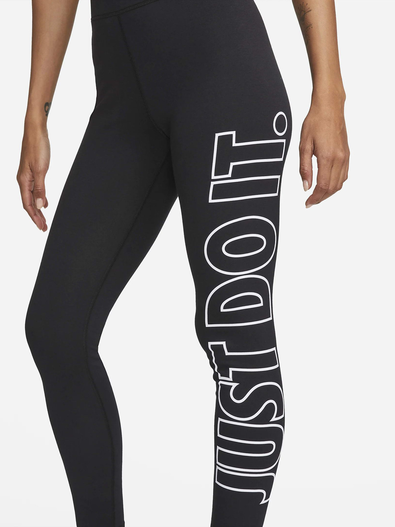 Брюки NIKE Sportswear Classics Graphic High-Waisted модель DV7793-010 Фото