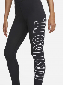 Брюки NIKE Sportswear Classics Graphic High-Waisted модель DV7793-010 Фото