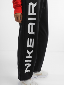 Брюки NIKE Sportswear Air Fleece Oversized модель FB8051-010 Фото