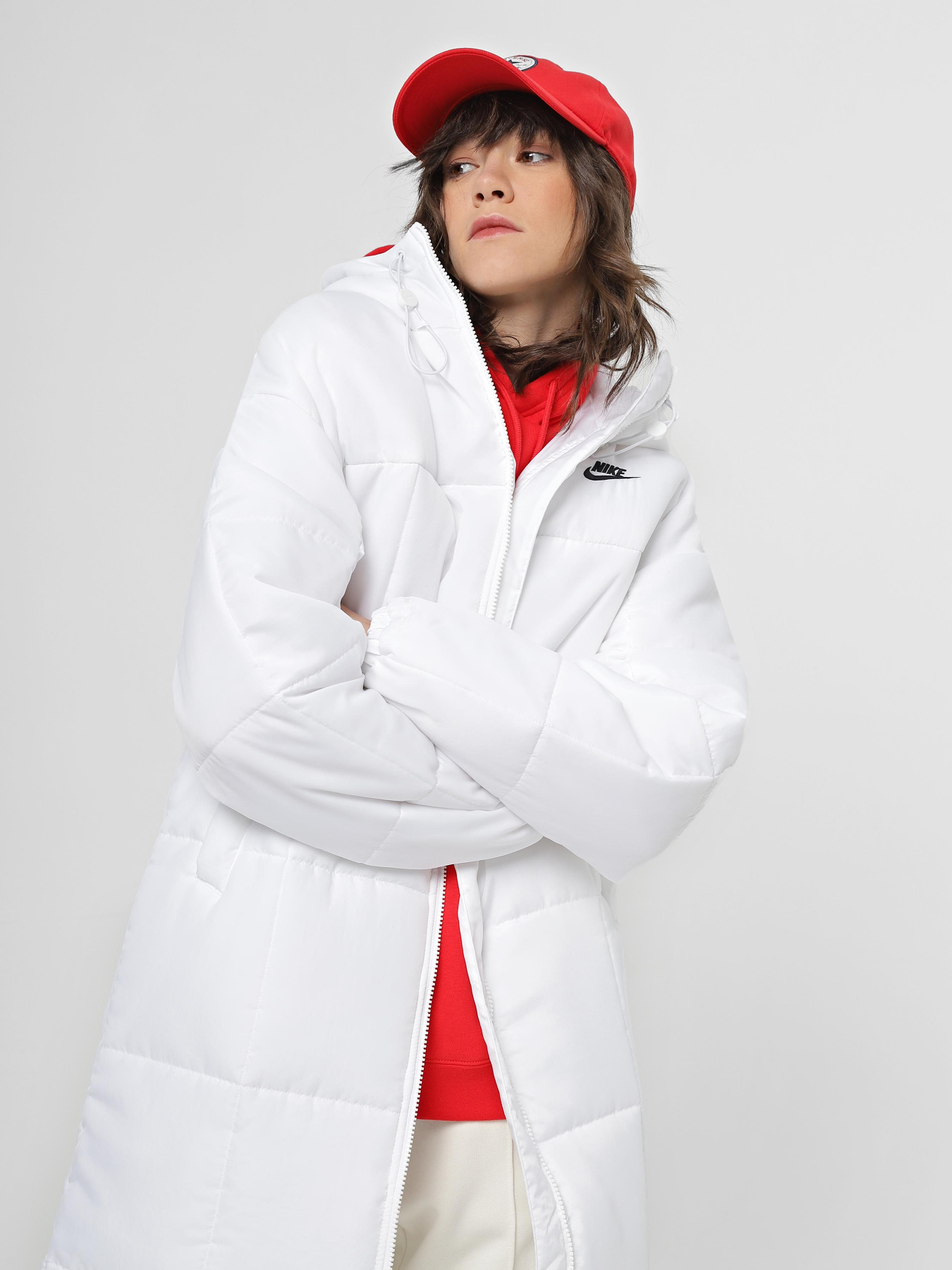Куртки и дубленки NIKE Sportswear Classic Puffer модель FB7675-100 Фото