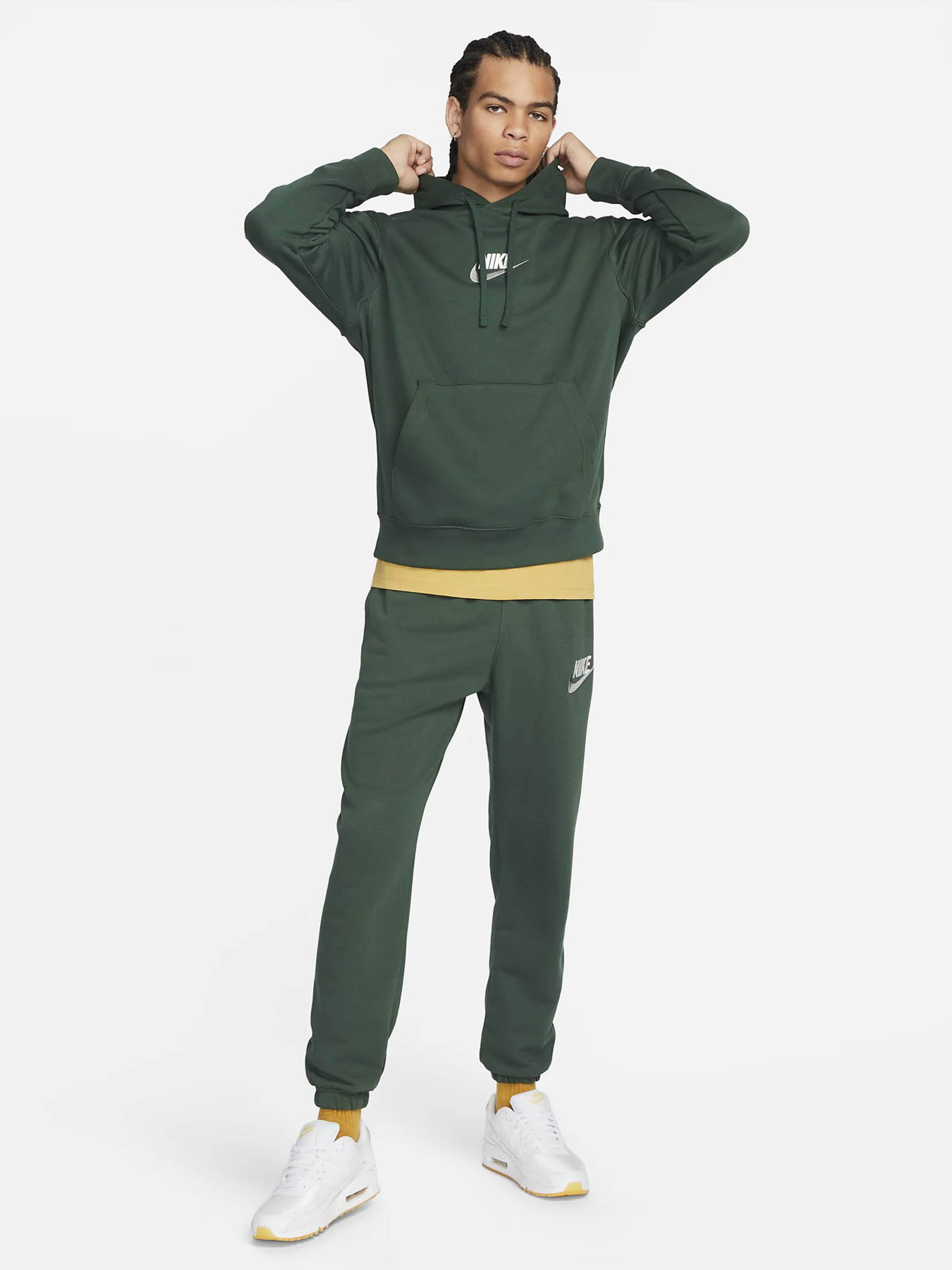Худи и свитшоты NIKE Club Fleece+ French Terry модель FB7788-323 Фото