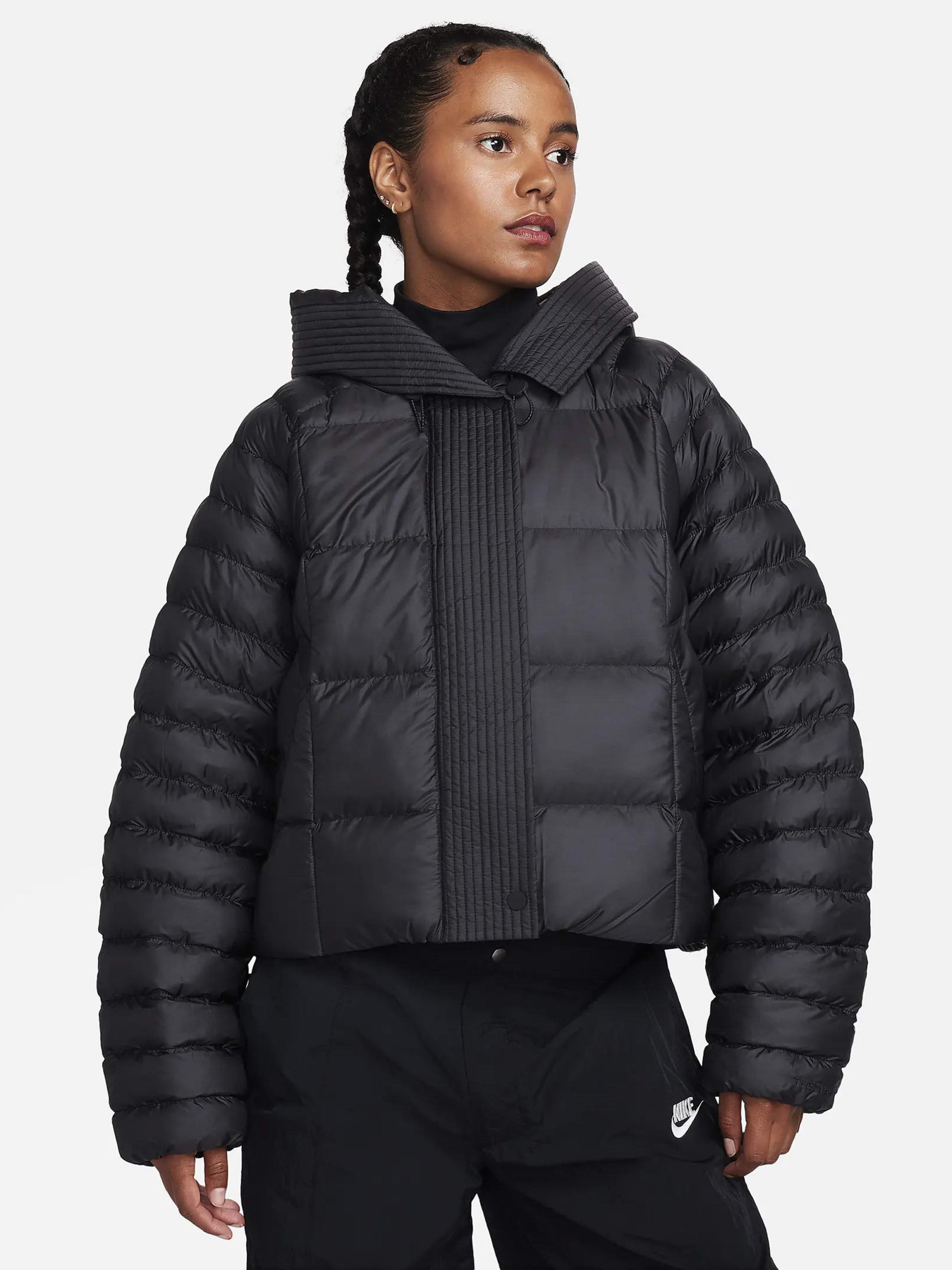 Куртки та дублянки NIKE Sportswear Swoosh Puffer PrimaLoft® модель FB8729-010 Фото