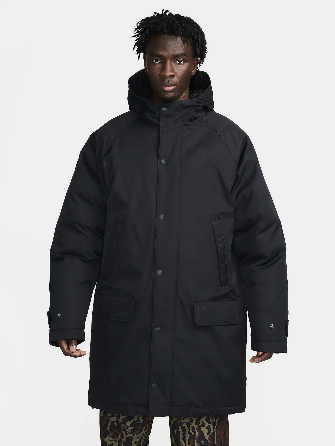 Куртки та дублянки NIKE Life модель FB7587-010 Фото