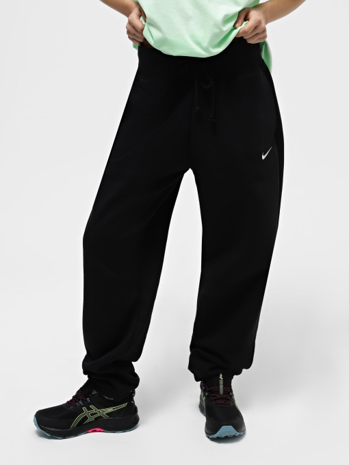 Штани NIKE PHOENIX FLEECE HIGH-RISE OVERS модель DQ5887-010 Фото