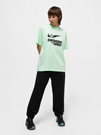 Брюки NIKE PHOENIX FLEECE HIGH-RISE OVERS модель DQ5887-010 Фото