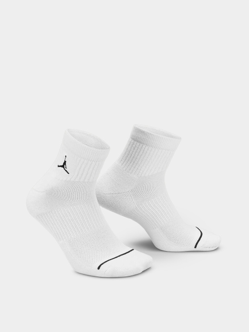 Шкарпетки та гольфи NIKE JORDAN CUSH POLY ANKLE модель DX9655-100 Фото