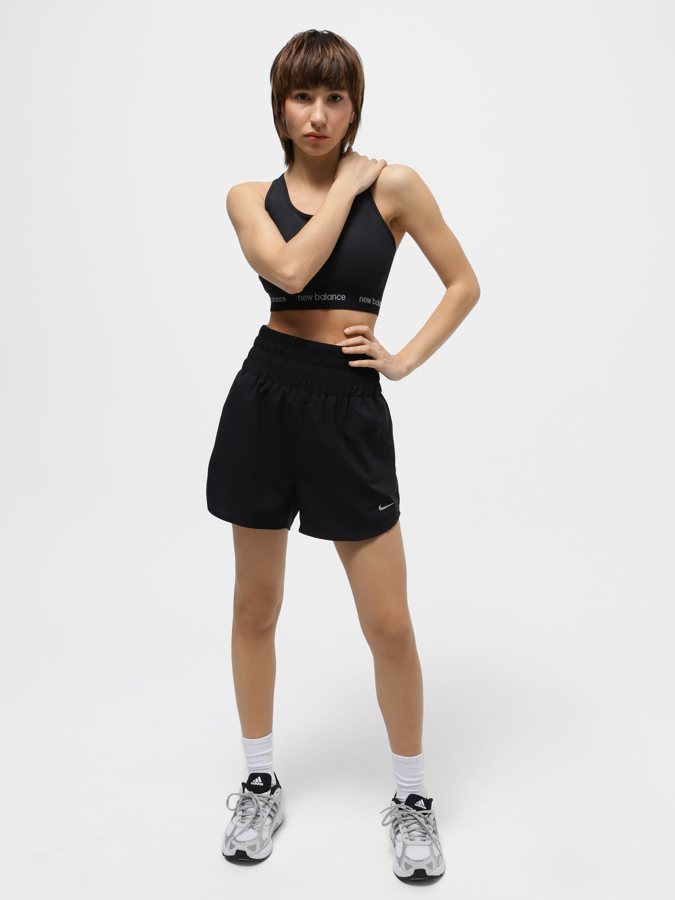 Шорты NIKE ONE DRI-FIT модель DX6642-010 Шорты NIKE ONE DRI-FIT модель DX6642-010 Фото
