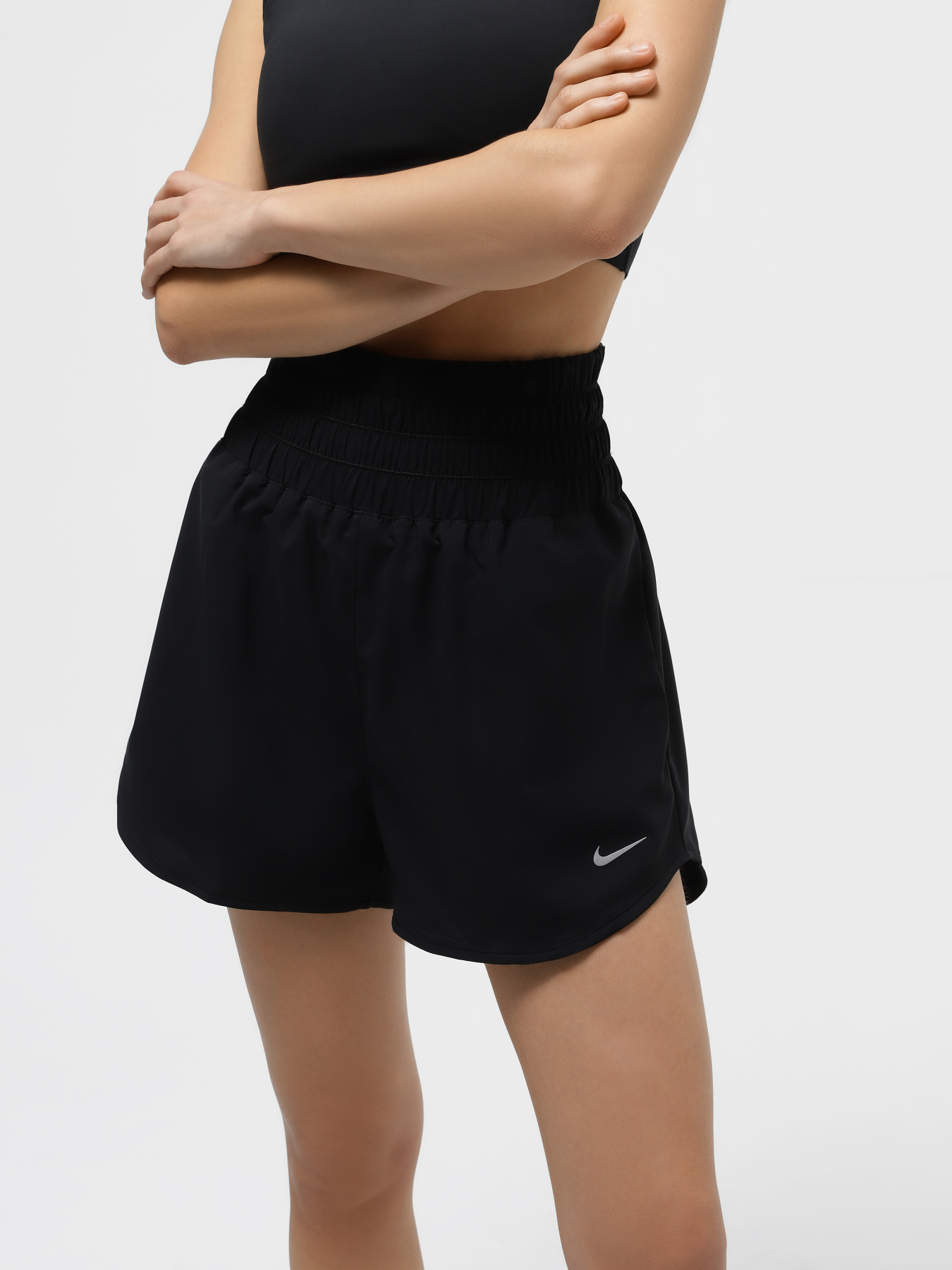 Шорты NIKE ONE DRI-FIT модель DX6642-010 Шорты NIKE ONE DRI-FIT модель DX6642-010 Фото