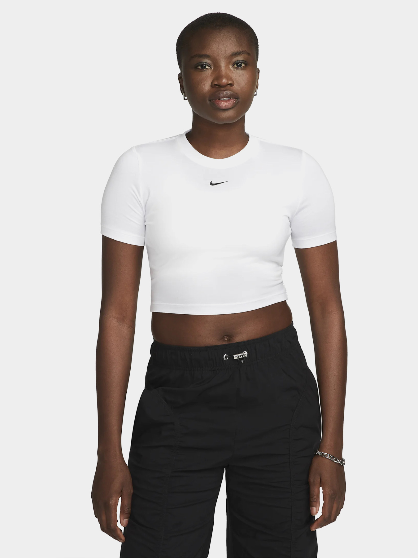 Футболки и поло NIKE ESSENTIAL CROP модель FB2873-100 Футболки и поло NIKE ESSENTIAL CROP модель FB2873-100 Фото
