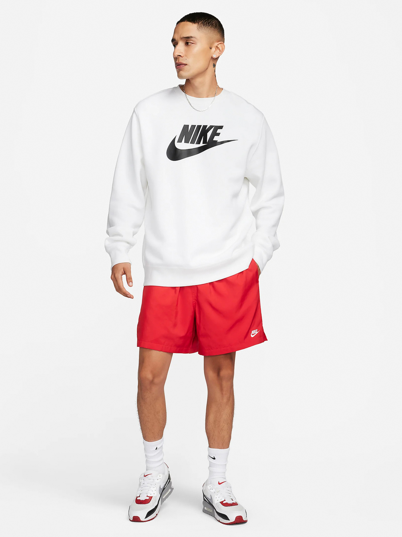 Шорты NIKE CLUB WOVEN FLOW модель FN3307-657 Шорты NIKE CLUB WOVEN FLOW модель FN3307-657 Фото