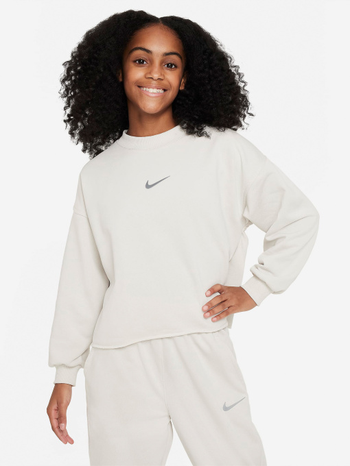 Худи и свитшоты NIKE SPORTSWEAR DRI-FIT CREW-NECK модель FN8652-072 Фото
