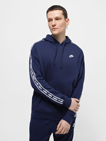 Костюмы NIKE CLUB FLEECE GRAPHIC HOODED модель FB7296-410 Фото