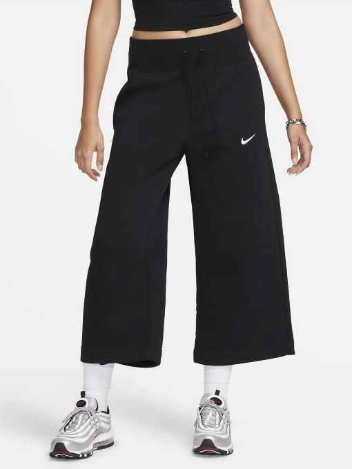Брюки NIKE PHNX FLC HR CROP SWTP модель FB8313-010 Фото