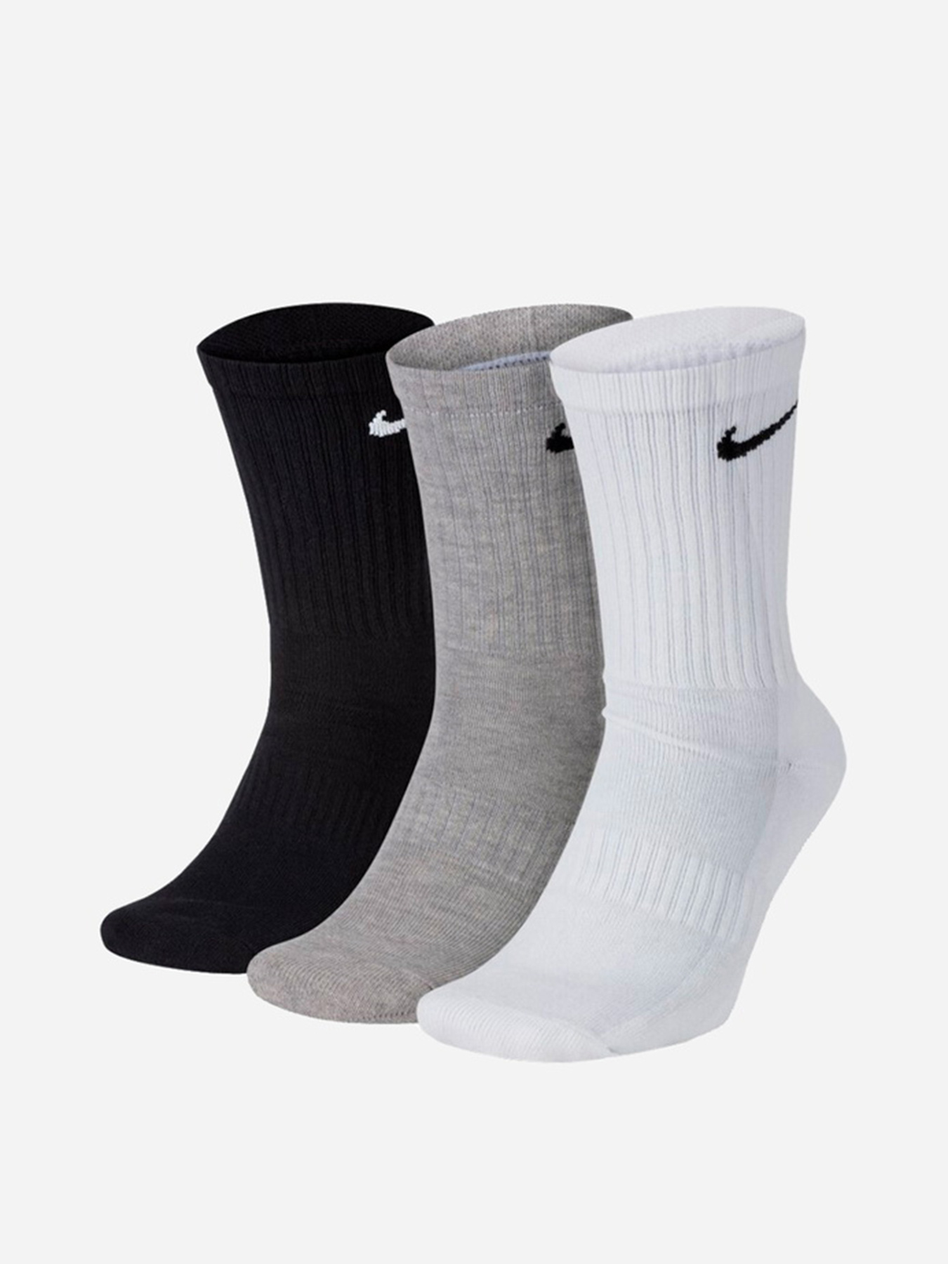 Шкарпетки та гольфи NIKE EVERYDAY CSH CRW 3PR 132 модель SX7664-964 Фото