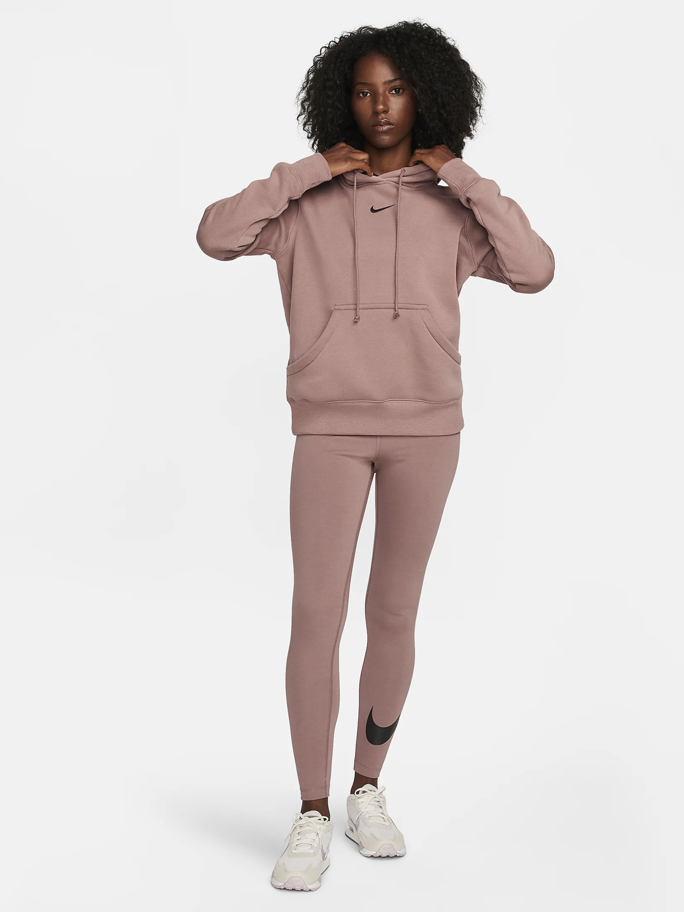 Штани NIKE CLSC GX HR TGHT SWSH модель DV7795-208 Штани NIKE CLSC GX HR TGHT SWSH модель DV7795-208 Фото