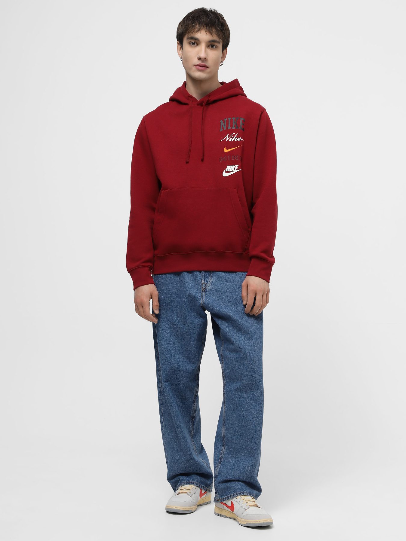 Худи и свитшоты NIKE CLUB BB PO HDY STACK GX модель FN2634-677 Худи и свитшоты NIKE CLUB BB PO HDY STACK GX модель FN2634-677 Фото