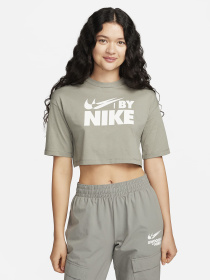 Футболки і поло NIKE NSW CROP GLS модель FZ4635-053 Фото