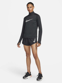 Шорты NIKE ONE SWSH HBR DF MRBRSHRT модель FN2601-010 Фото