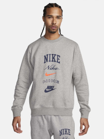 Худи и свитшоты NIKE CLUB BB CREW STACK GX модель FN2610-063 Фото